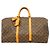 Louis Vuitton Boston Monogram Keepall Bandoulière 50 Marrone