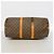 Louis Vuitton Boston Monogram Keepall Bandoulière 50 Marrone - vista 3
