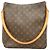 Borsa a tracolla Louis Vuitton Monogram Looping GM Marrone