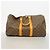 Borsa Louis Vuitton Boston Monogram Keepall Bandoulière 45 Marrone - vista 14