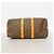 Borsa Louis Vuitton Boston Monogram Keepall Bandoulière 45 Marrone - vista 3