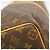 Borsa Louis Vuitton Boston Monogram Keepall Bandoulière 45 Marrone - vista 6