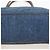 Borsa Tote Chanel in denim Marrone Blu - vista 10
