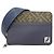 Borsa a tracolla Fendi Zucca in pelle Cachi Blu navy