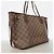 Borsa Tote Louis Vuitton Damier Neverfull PM N51109 Ebene Damier ebene - vista 2