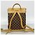 Zaino Louis Vuitton Damier 100th Anniversary Arlequin Damier ebene - vista 11