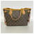Borsa Tote Louis Vuitton Monogram Neverfull PM Marrone - vista 12