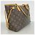 Borsa Tote Louis Vuitton Monogram Neverfull PM Marrone - vista 2