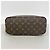 Borsa Tote Louis Vuitton Monogram Neverfull PM Marrone - vista 3