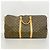 Louis Vuitton Brown Boston Monogram Keepall Bandoulière 60 Marrone - vista 11
