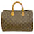 Borsa Louis Vuitton Monogram Speedy 35 Marrone