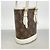 Borsa Louis Vuitton Monogram Nano Bucket Marrone Bianco - vista 2