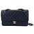 Borsa a tracolla Chanel Matelassé 25 Nero