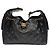 Borsa a mano piccola CHANEL Matelassé in nero - vista 2