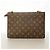 Borsa a tracolla Louis Vuitton Monogram Engien M51205 Marrone - vista 12