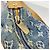 Borsa a tracolla Louis Vuitton Monogram Denim Baggy PM Blu - vista 10