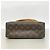 Borsa a tracolla Louis Vuitton Monogram Looping GM Marrone - vista 3