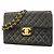Borsa a tracolla Chanel Large Matelassé Nero