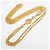 Collana Chanel placcata oro con strass D'oro - vista 3