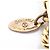 Collana Chanel placcata oro con logo Coco Mark D'oro - vista 5