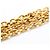 Collana Chanel placcata oro con logo Coco Mark D'oro - vista 9