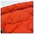 Borsa a tracolla Chanel in nylon trapuntato rosso Bubble - vista 10