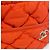 Borsa a tracolla Chanel in nylon trapuntato rosso Bubble - vista 11