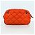 Borsa a tracolla Chanel in nylon trapuntato rosso Bubble - vista 13