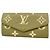 Sarah Portafoglio lungo Louis Vuitton Monogram Empreinte Bicolor Beige