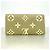 Sarah Portafoglio lungo Louis Vuitton Monogram Empreinte Bicolor Beige - vista 11