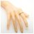 Anel Chanel Coco Crush em Ouro Branco 18K - vista 9