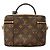 Borsa Vanity Louis Vuitton Monogram Reverse Marrone - vista 11