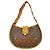 Borsa a tracolla Louis Vuitton Monogram Perfo Demilune Arancione