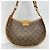 Borsa a tracolla Louis Vuitton Monogram Perfo Demilune Arancione - vista 11