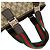 GUCCI Sherry Line GG Logo Canvas Leder Tote Bag Braun Rot Grün - Ansicht 4