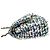 Borsa a tracolla Chanel Double Flap Coco Mark in tweed con catena Multicolore - vista 5