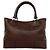 Loewe Fusta Handtasche aus Leder mit eingraviertem Anagram-Logo Braun - Ansicht 3