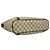 GUCCI GG Supreme Logo Leder-Tote-Bag Braun Beige - Ansicht 7