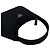 Mini bolsa pouch em nylon Tessuto com placa de logo triangular Prada Preto - vista 4
