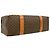Céline Celine Vintage Macadam Blazon Leder Tote Bag Braun - Ansicht 7