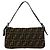 Zucca Fendi Vintage Mamma Bucket Handtasche Braun Schwarz - Ansicht 3