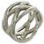 Tiffany & Co Tiffany Vintage Celtic Knot Ring Silber