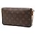 Louis Vuitton Brown Monogram Pochette Felicie Braun - Ansicht 2