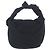 Céline Sac à épaule noué Celine en coton noir avec logo - vue 2