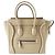 Céline Celine Beige Micro Drummed Calfskin Luggage Tote