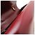 Céline Bolsa Celine de couro vermelho com aba dupla e alça de mão Bordeaux - vista 15