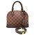 Louis Vuitton Brown Damier Ebene Alma BB Marrone