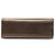 Salvatore Ferragamo Borsa a tracolla con catena Ferragamo in vitello metallizzato marrone Bronzo - vista 3
