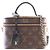 Louis Vuitton Brown Monogram Reverse Vanity PM Marrone