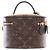 Louis Vuitton Brown Monogram Reverse Vanity PM Marrone - vista 4